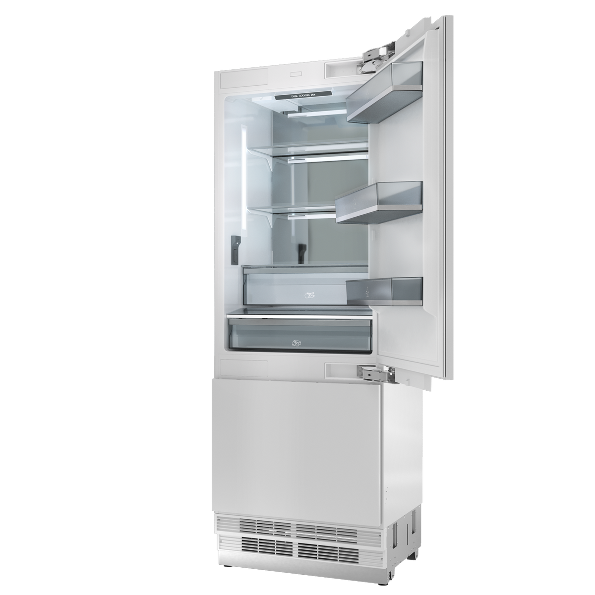 Thor Kitchen 30-inch Built-In Panel-Ready Bottom Mount Refrigerator – XRF3016BBP