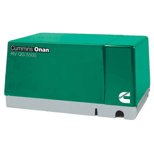 Cummins Onan QG 5500 5.5kW EFI RV Generator 5.5HGJAA-1273 RV Gas Single Phase 120 Volt Air Cooled 30A/30A Breaker New