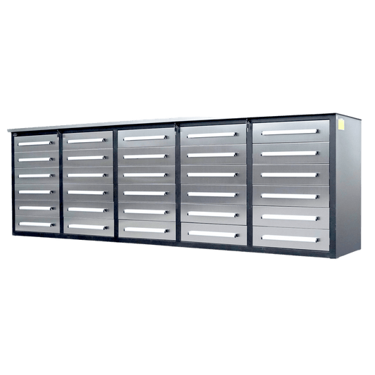 Chery Industrial [BARGAIN] 10ft Storage Cabinet with 30 Drawers - A_WW000188