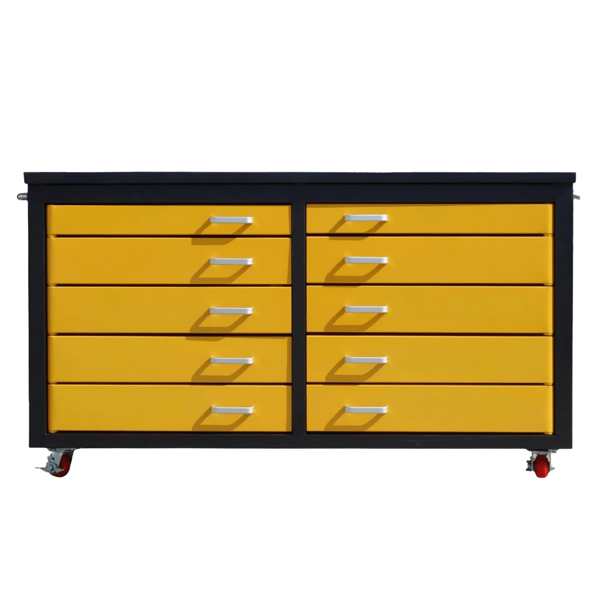 Chery Industrial [AS-IS] 6ft Storage Cabinet with Workbench (10 Drawers) - D_WW00019602
