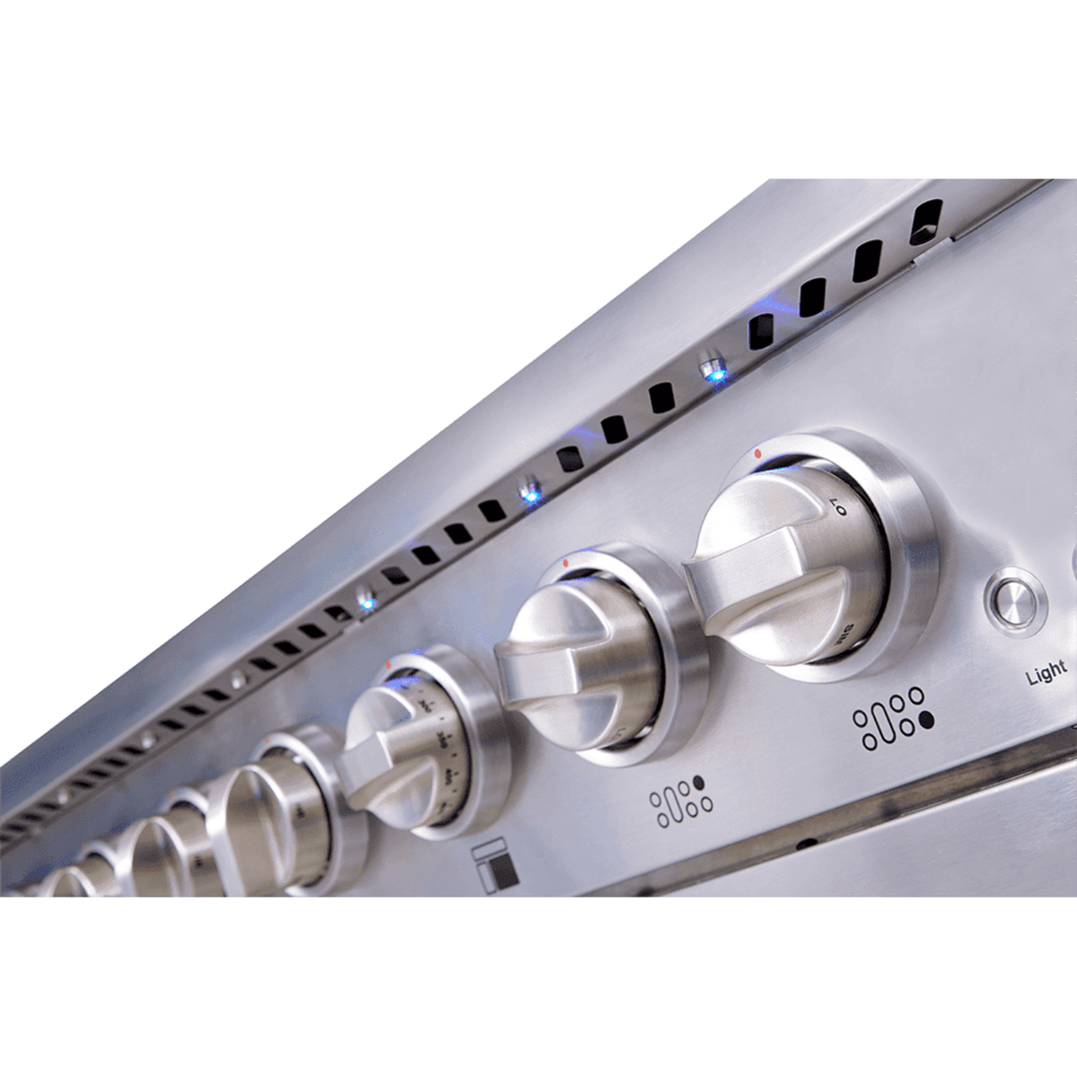 Thor Kitchen 48 in. 6.7 cu. ft. Professional Natural Gas Range in Stainless Steel, HRG4808U
