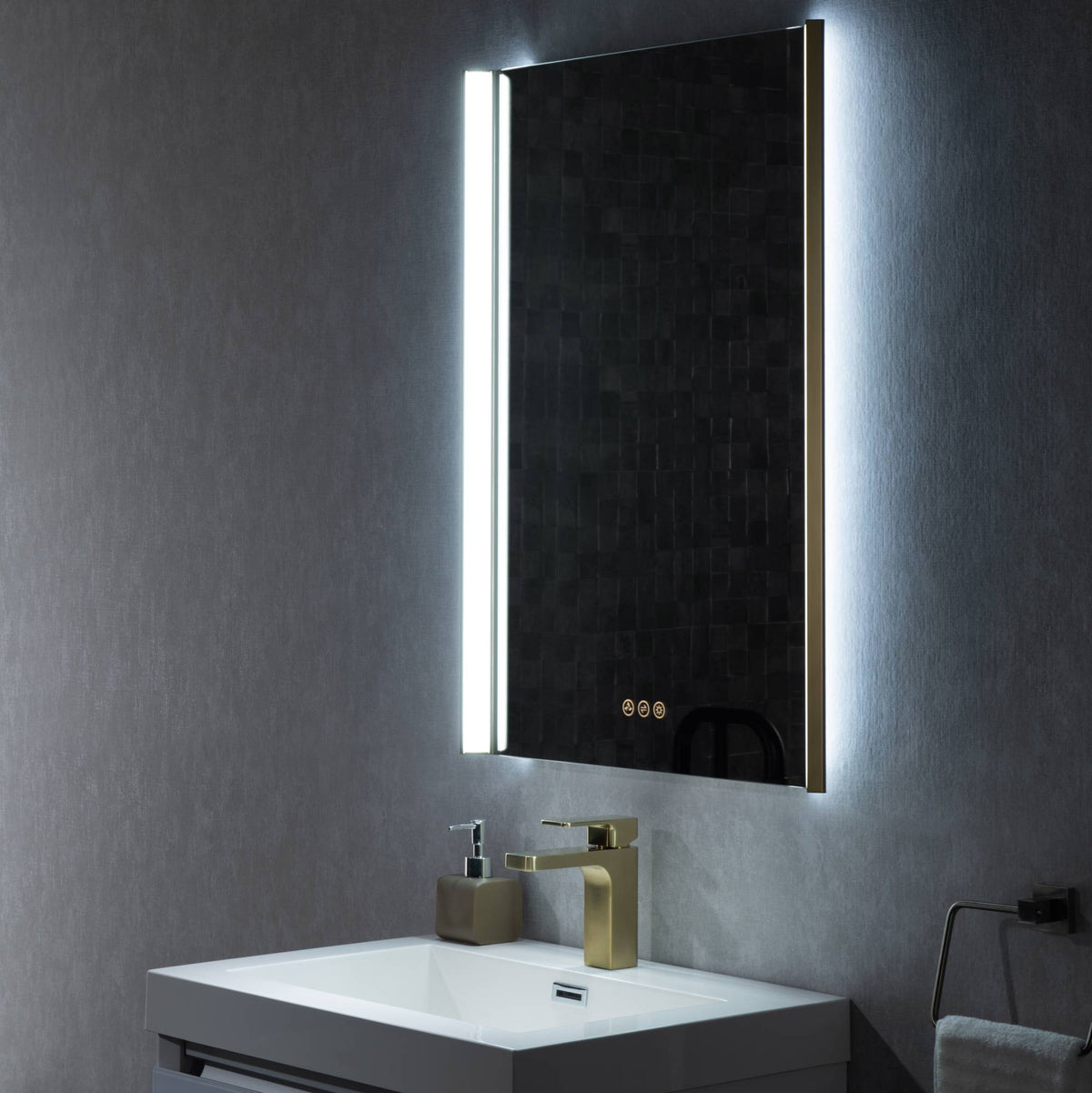 Blossom Binary 24″ LED Mirror - LED M5 2432 CH