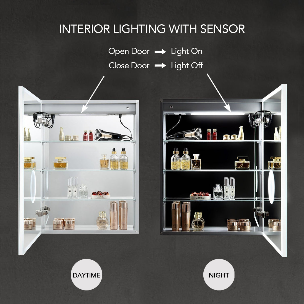 Blossom Asta – 20 Inches LED Medicine Cabinet - MCL2 2032L