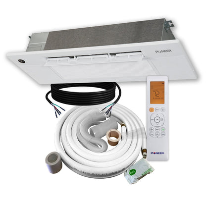 Pioneer Multi Zone 12,000 BTU Quantum Series One-Way Ceiling Cassette Indoor Section Split Inverter++ Air Conditioner Heat Pump 230V - CK012GMFILCFHD-10