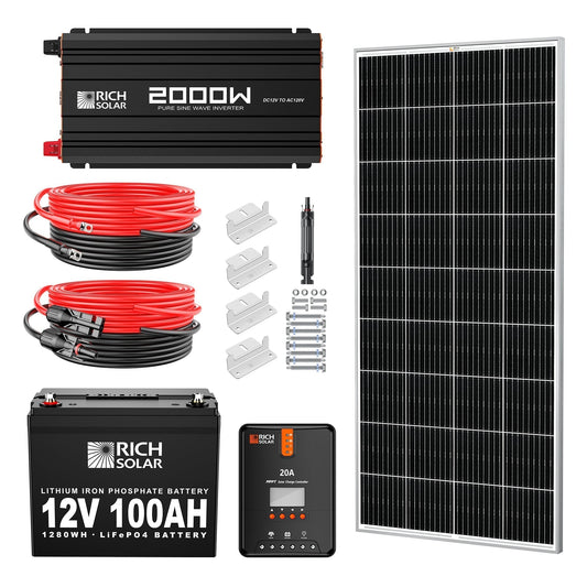 400 Watt Complete Solar Kit