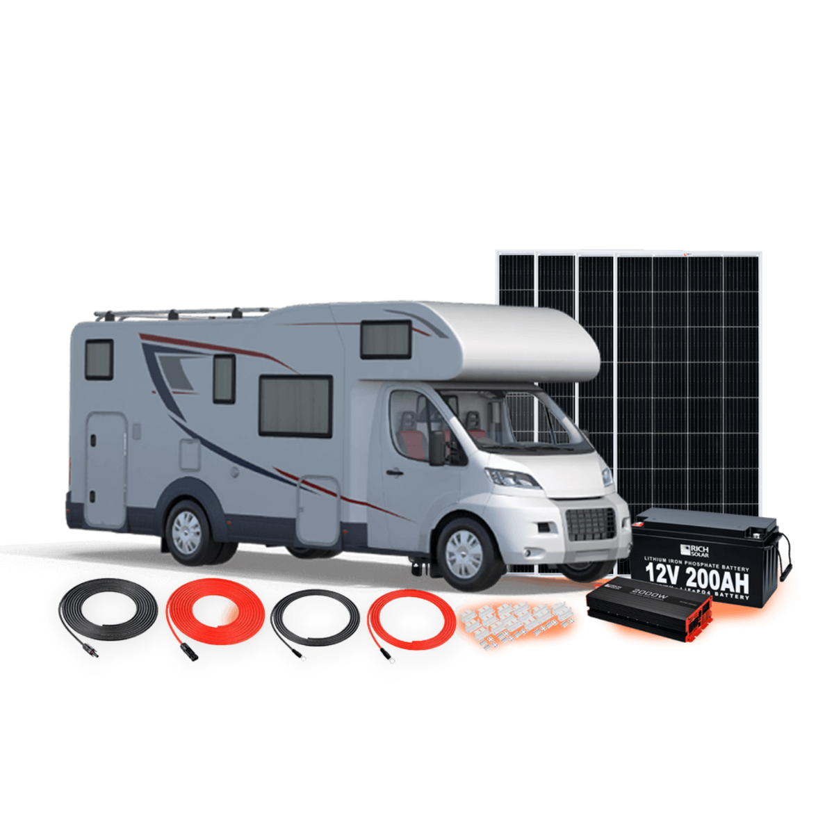 300W RV 12V Kit Test - Backyard Provider