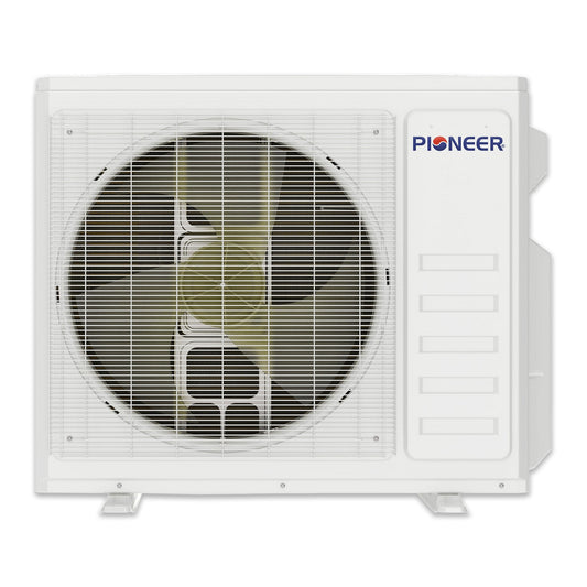 Pioneer Dual Split 27000 BTU 2.25-Ton Quantum Ultra Wi-Fi 24 SEER2 Energy-Star Multi (2) Zone Wall Mount Air Conditioner Heat Pump 230-Volt - WYT030GLSI24M3-18W-19W