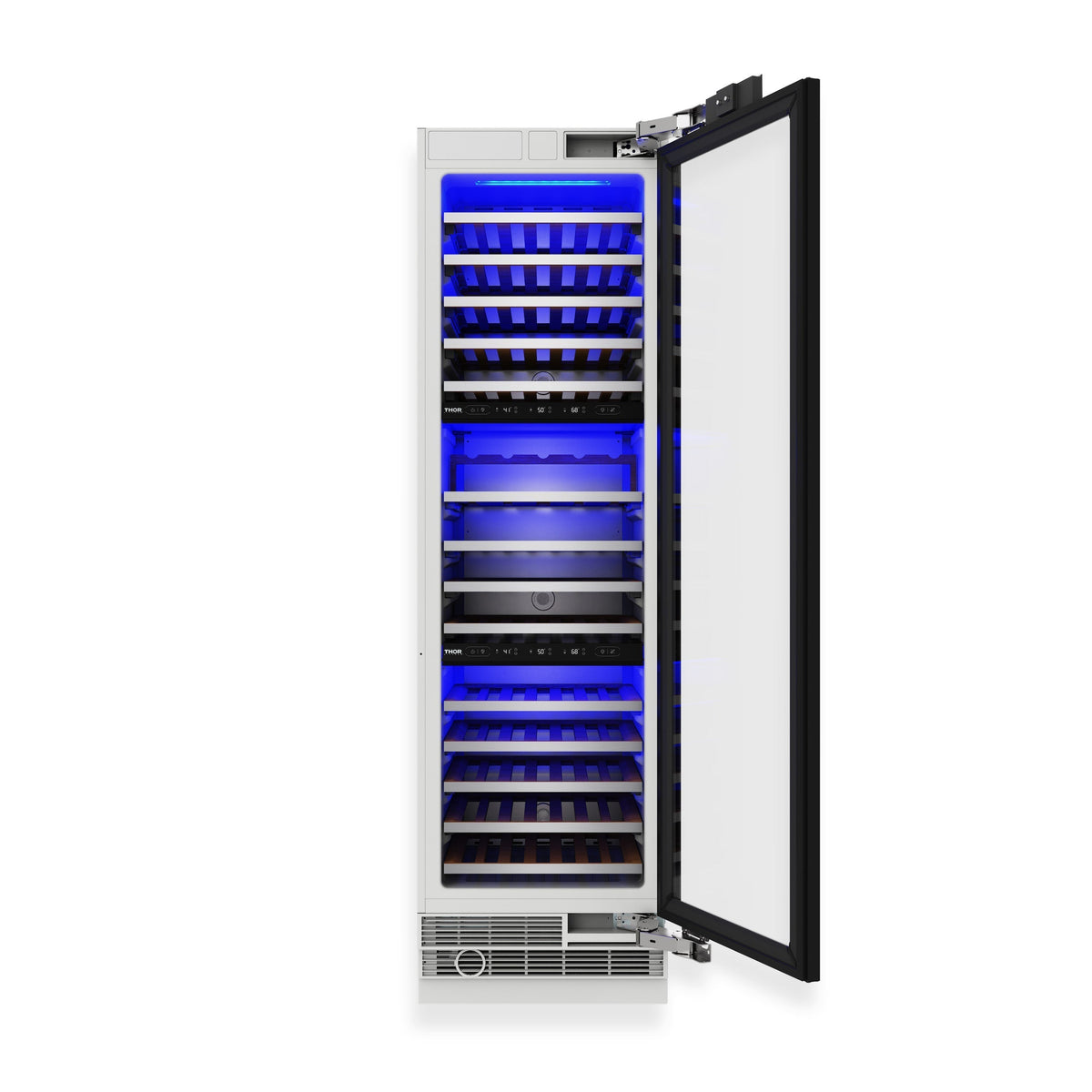 Thor Kitchen 24-inch Built-in Column Wine Cooler, Stainless Steel Panel Ready - XRF24CWC-SS