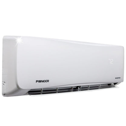 Pioneer 12,000 BTU 21.4 SEER2 Ductless Mini-Split Inverter+ Air Conditioner Heat Pump System Full Set 230V - WYS012GMFI20RL-10