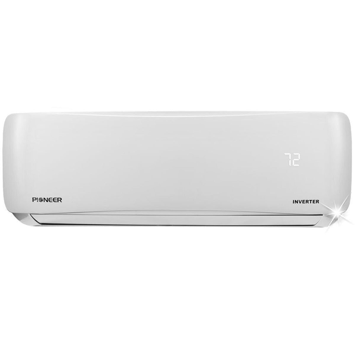 Pioneer 24,000 BTU 18 SEER2 Ductless Mini-Split Inverter+ Air Conditioner Heat Pump System Full Set 230V - WYS024GMFI20RL-10