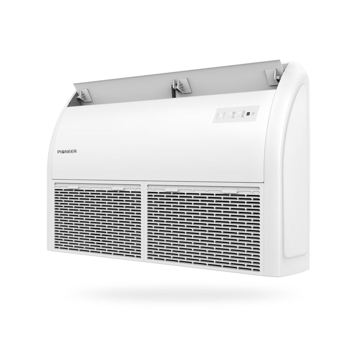 Pioneer Quantum Ultra 22,200 BTU 20 SEER2 230V Floor/Ceiling/Low-Wall Ductless Mini-Split Air Conditioner Inverter Heat Pump Full Set - UYT024GLSI24RL-10S