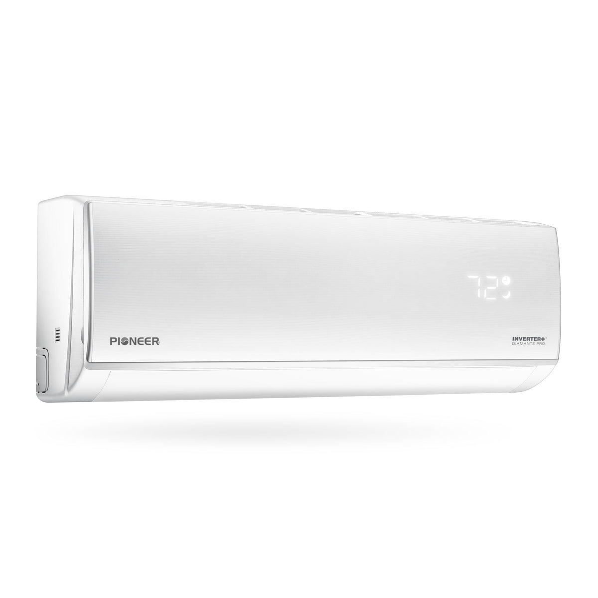 Pioneer Diamante Pro 24,000 BTU 21 SEER2 230V High-Wall Ductless Mini-Split Air Conditioner Inverter Heat Pump with 16 Ft. Kit - WYT024GLSI20RL