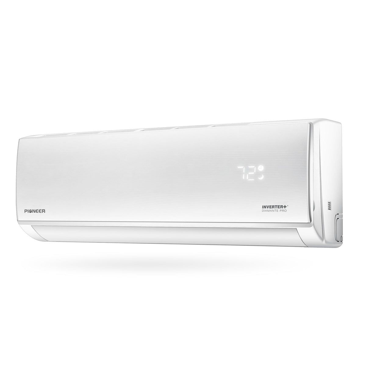 Pioneer Diamante Pro 12,000 BTU 20 SEER2 230V High-Wall Ductless Mini-Split Air Conditioner Inverter Heat Pump with 16 Ft. Kit - WYT012GLSI20RL