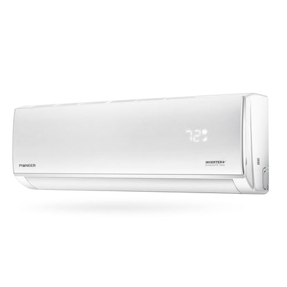 Pioneer Diamante Pro 18,000 BTU 21 SEER2 230V High-Wall Ductless Mini-Split Air Conditioner Inverter Heat Pump with 16 Ft. Kit - WYT018GLSI20RL