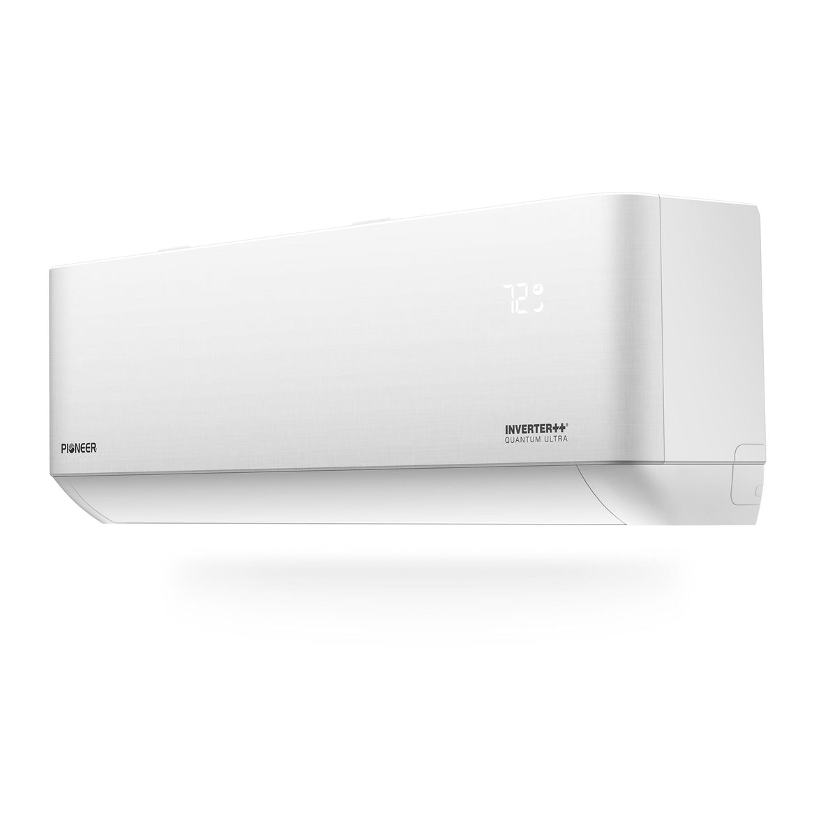 Pioneer Quantum Ultra 12,000 BTU 23 SEER2 115V High-Wall Ductless Energy-Star Mini-Split Air Conditioner Inverter Heat Pump Full Set - WYT012ALSI24RL-10S