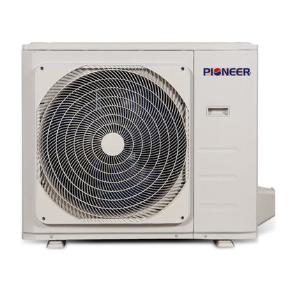 Pioneer Quad (4) Zone Quantum Series Outdoor Section 23.1 SEER2 Multi Split Inverter++ Air Conditioner & Heat Pump 230V - YN040GMFI22M4E