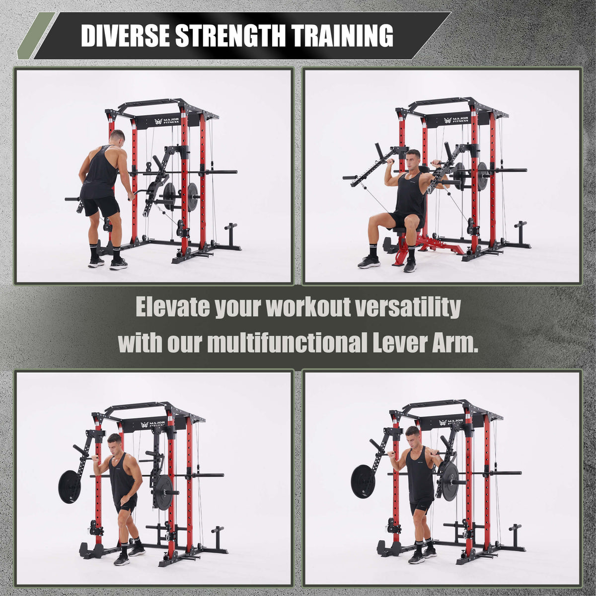 Major Fitness Lever Arms - LA57