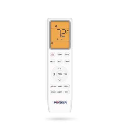 Pioneer Quantum Hyperformance 9,000 BTU 25 SEER2 230V High-Wall Ductless Energy-Star Mini-Split Air Conditioner Inverter Hyper Heat Pump Full Set - WYT009GLSI25RH-10S