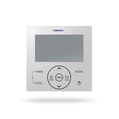 Pioneer Quantum Ultra 9,500 BTU 19.6 SEER2 230V Ceiling Concealed Ducted Mini-Split Air Conditioner Inverter Heat Pump Full Set - RYT009GLSI24RL-10S